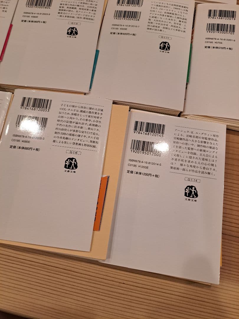 裁断済み　ジブリの教科書　9冊　宮崎駿　１冊　全10冊