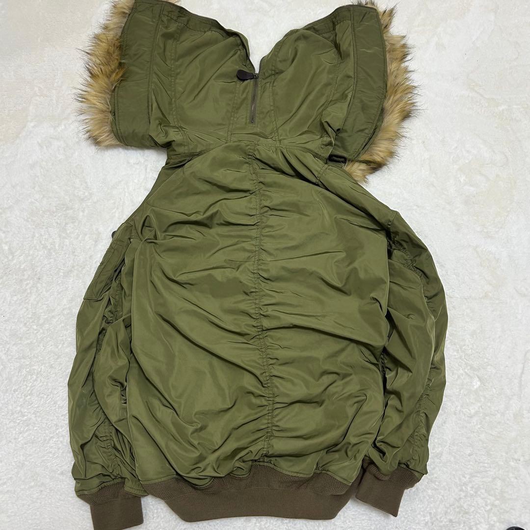 ジャケット・アウター moussy military N2B flight bomber jacket