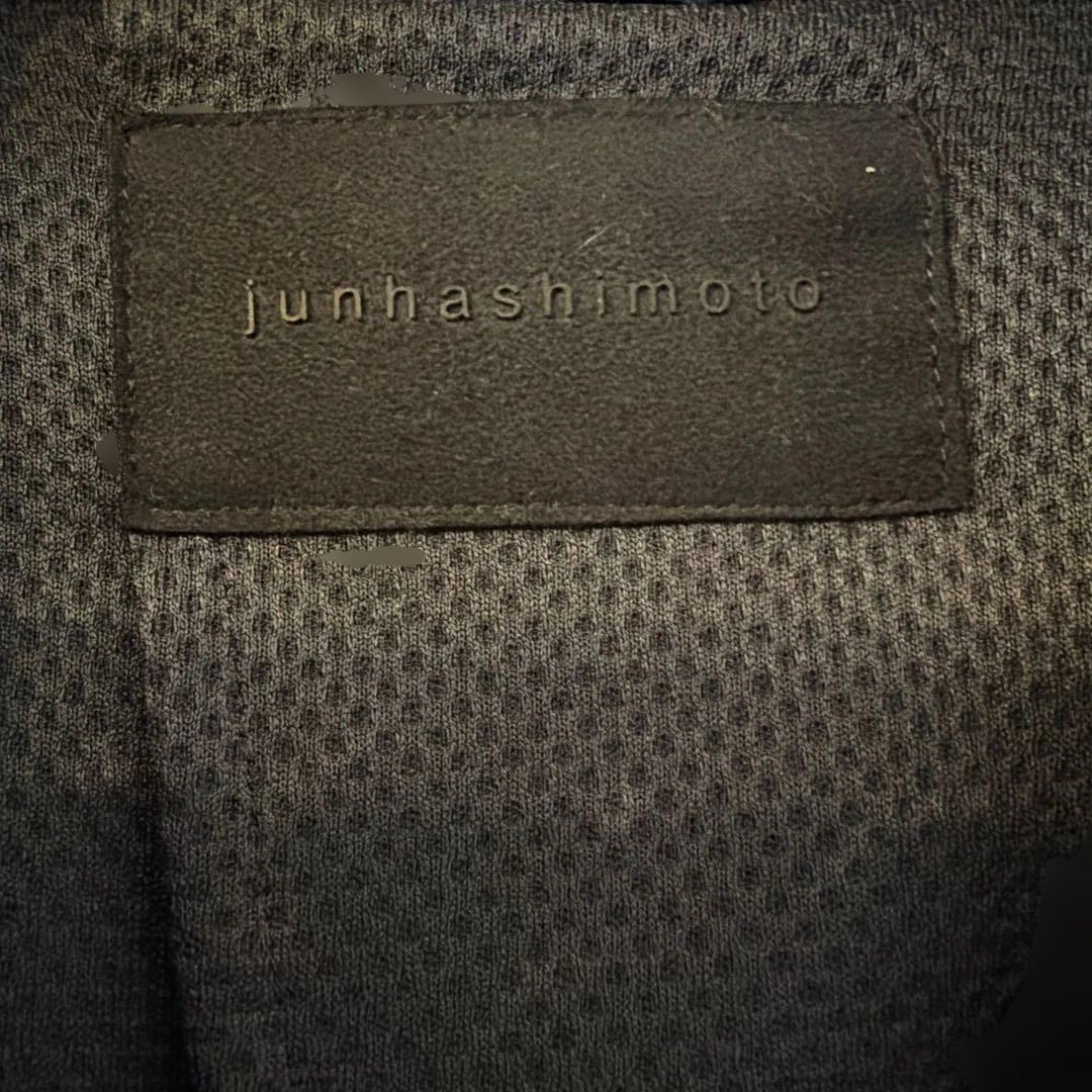 ジュンハシモトjunhashimotoストレッチカモ柄テーラードジャケットM