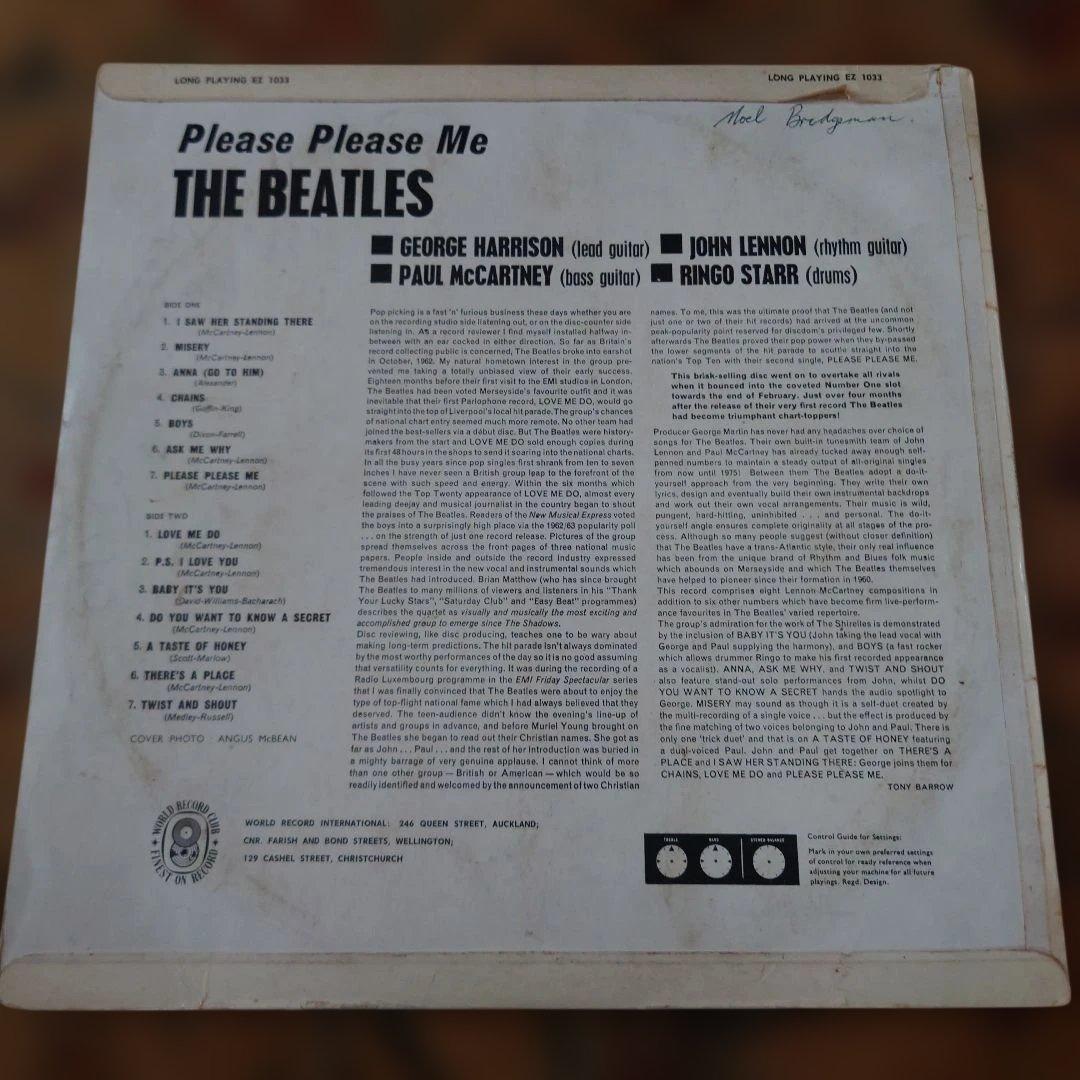 NZ盤THE BEATLES PLEASE PLEASE ME