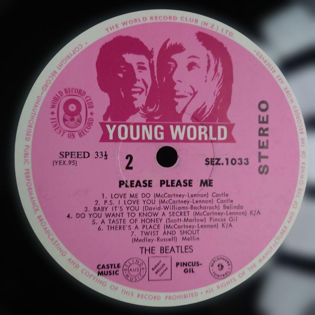 NZ盤THE BEATLES PLEASE PLEASE ME