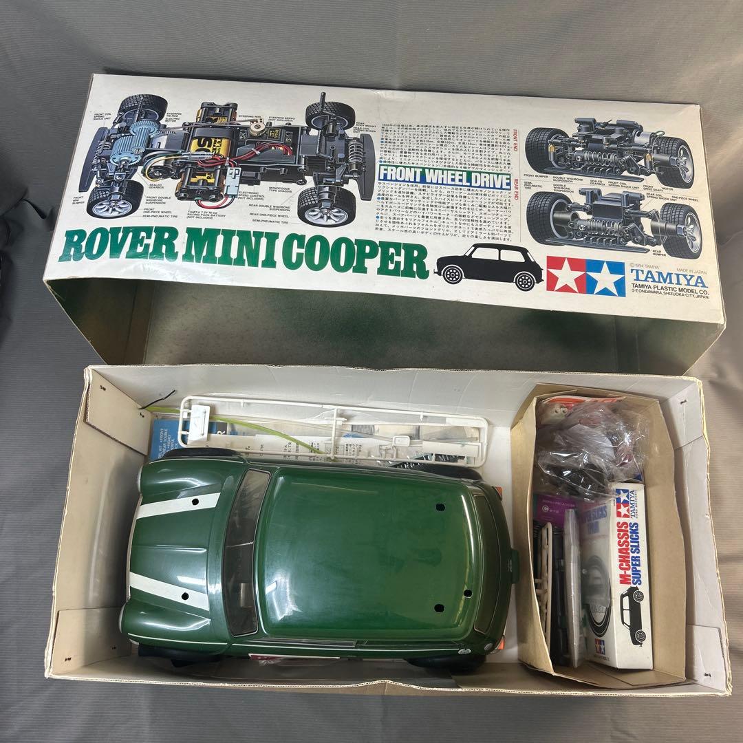 デ*ん様 タミヤラジコン　ミニクーパー1/10 S800ボディ＆送信機2点付き