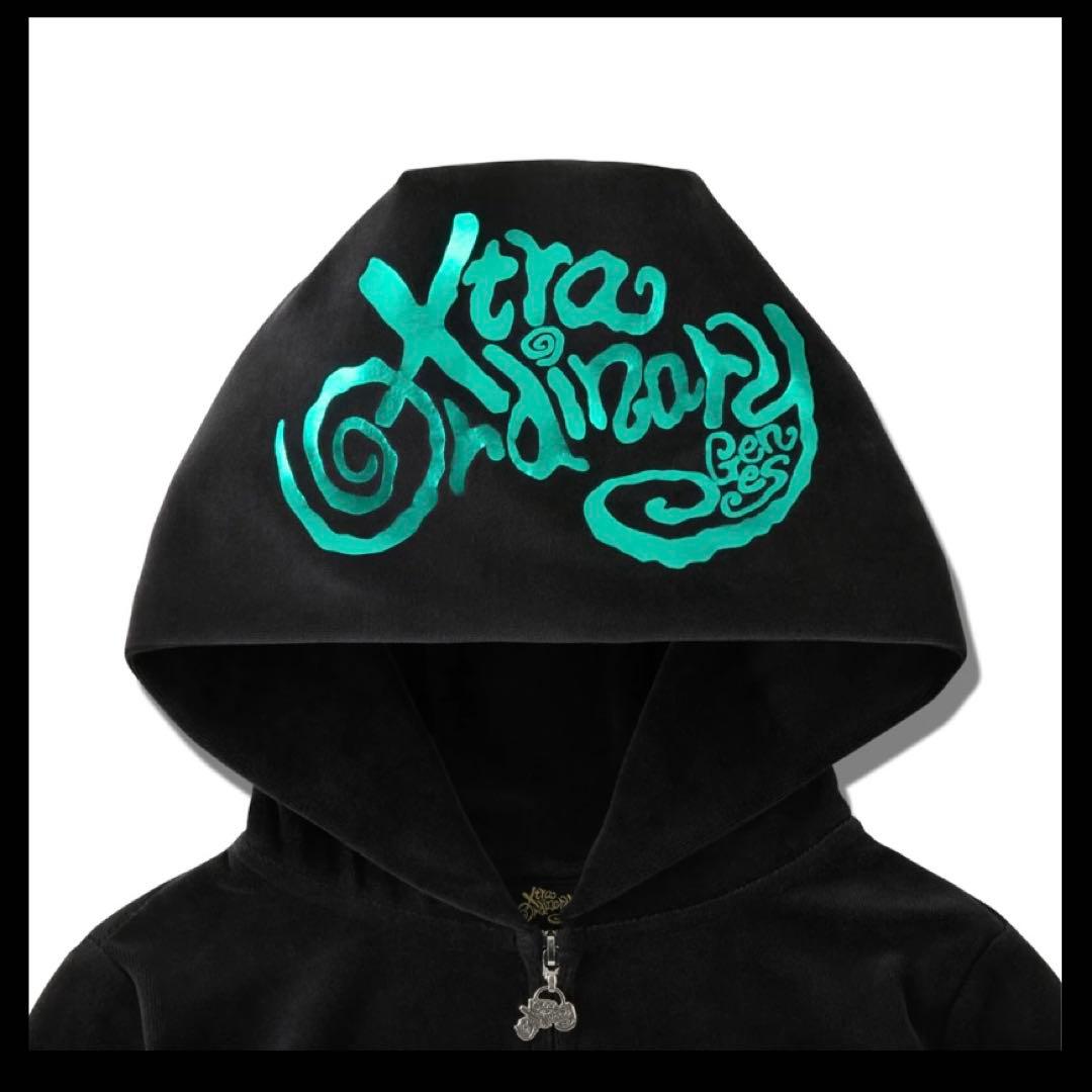 アイドル Velour Zip Hoodie Produced by XG