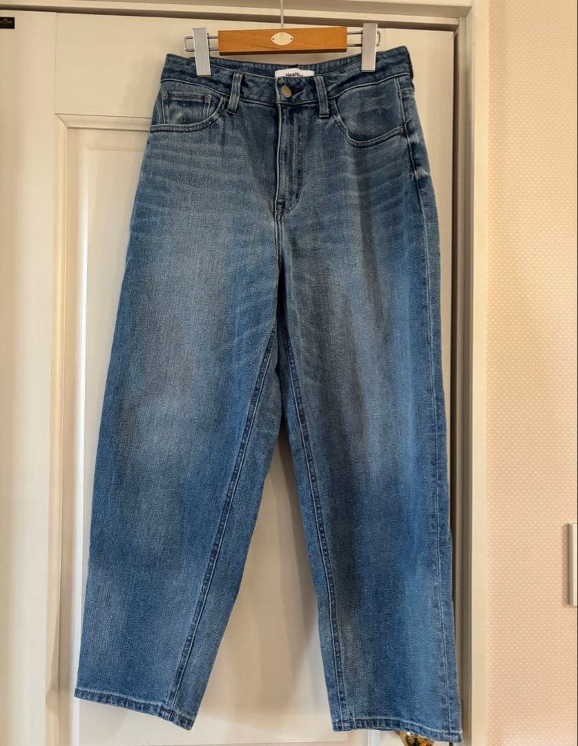パンツ SLOBE IENA Healthy denim carrot 24