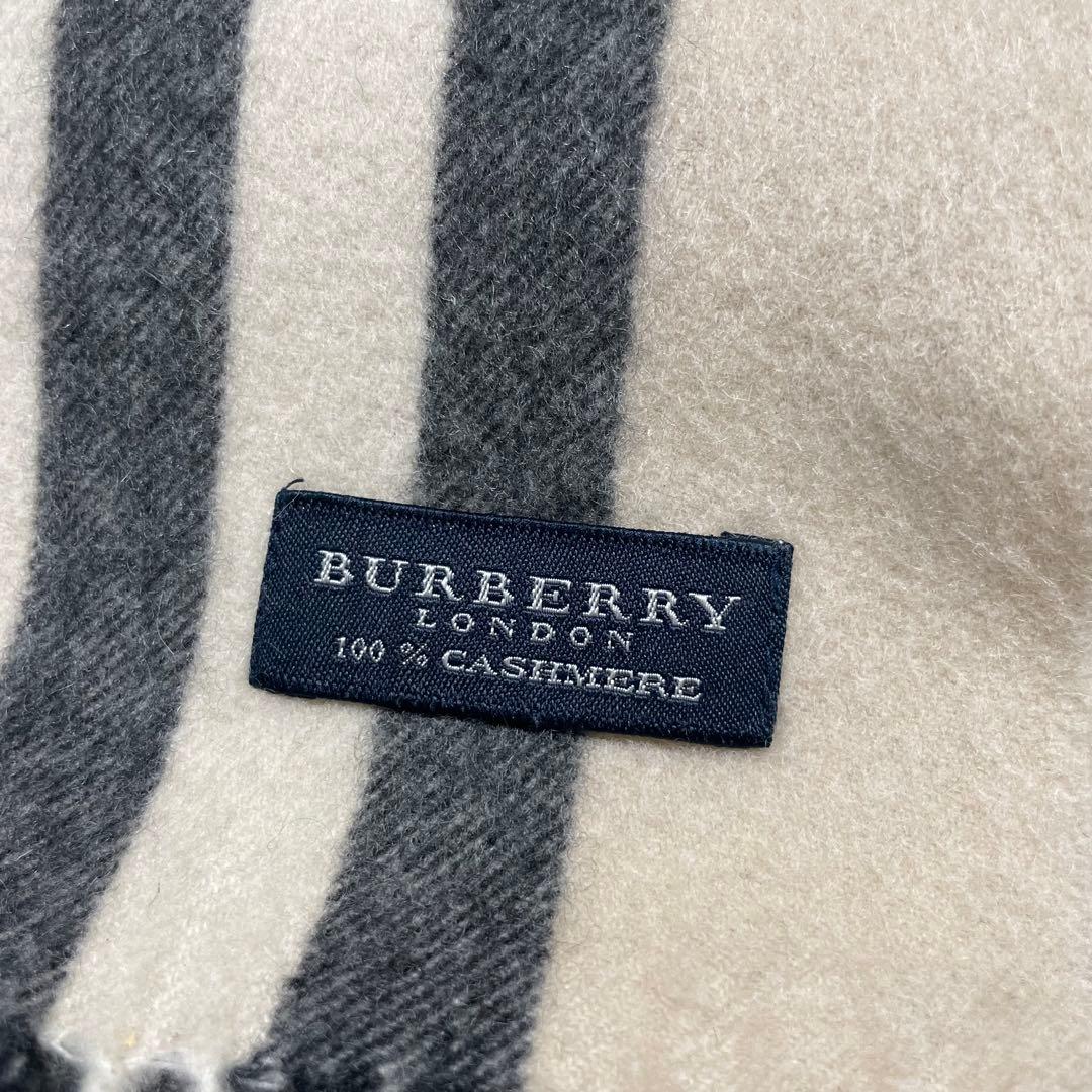 パ*ル様 BURBERRY カシミヤ100% チェックマフラー