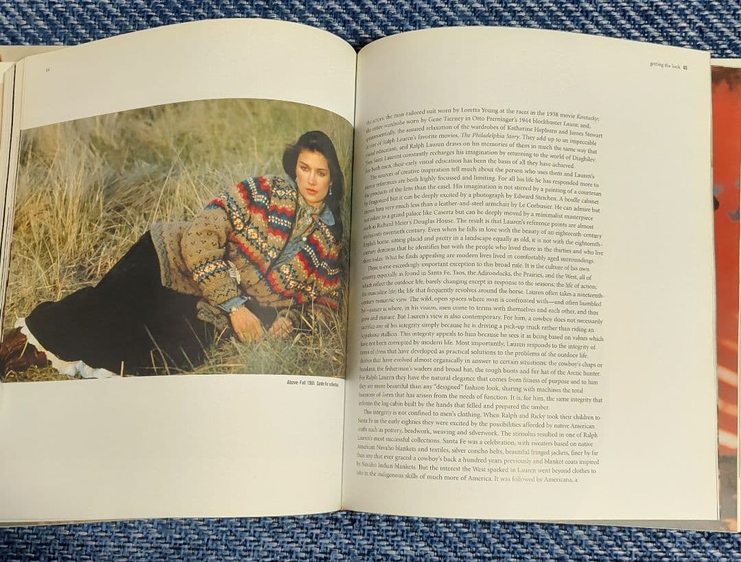 Ralph Lauren: The Man, The Vision☆貴重洋書☆
