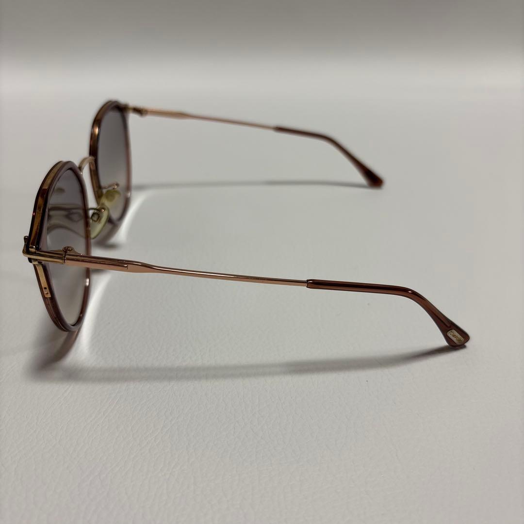 TOM FORD 春カラー 顔映えピンクゴールド 上品 ボストン