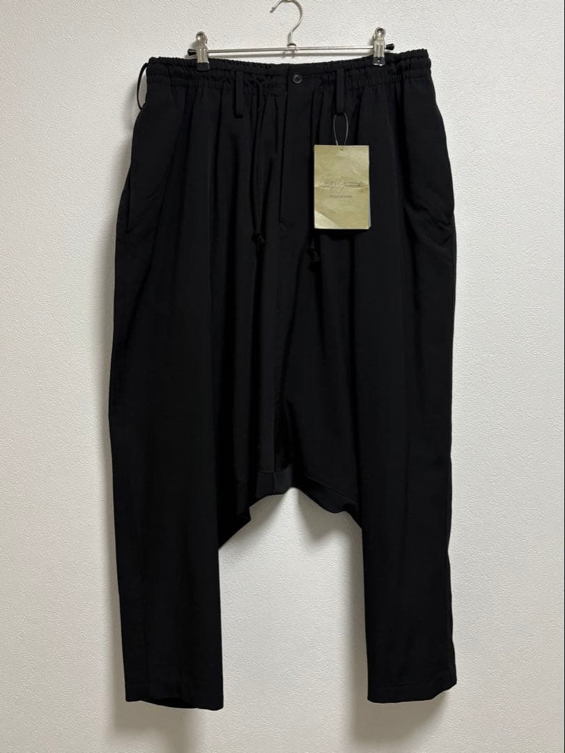 25AW Yohji Yamamoto ウールギャバジンサルエルパンツ
