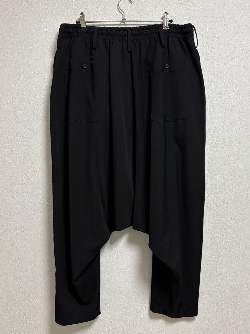 25AW Yohji Yamamoto ウールギャバジンサルエルパンツ