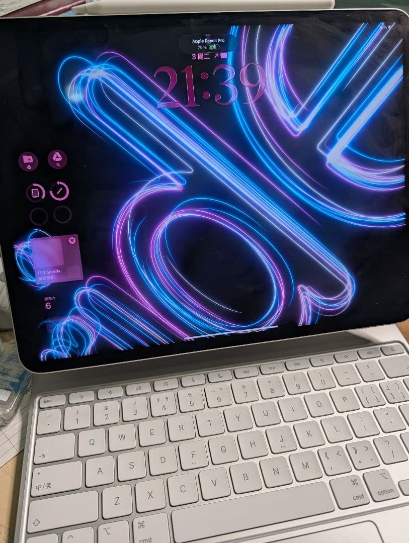 iPad Pro 13インチ 256GB シルバー　セット