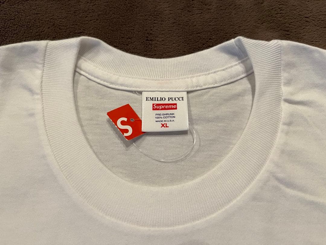 Supreme×EmilioPucci® Box LogoTee \"Blue\"