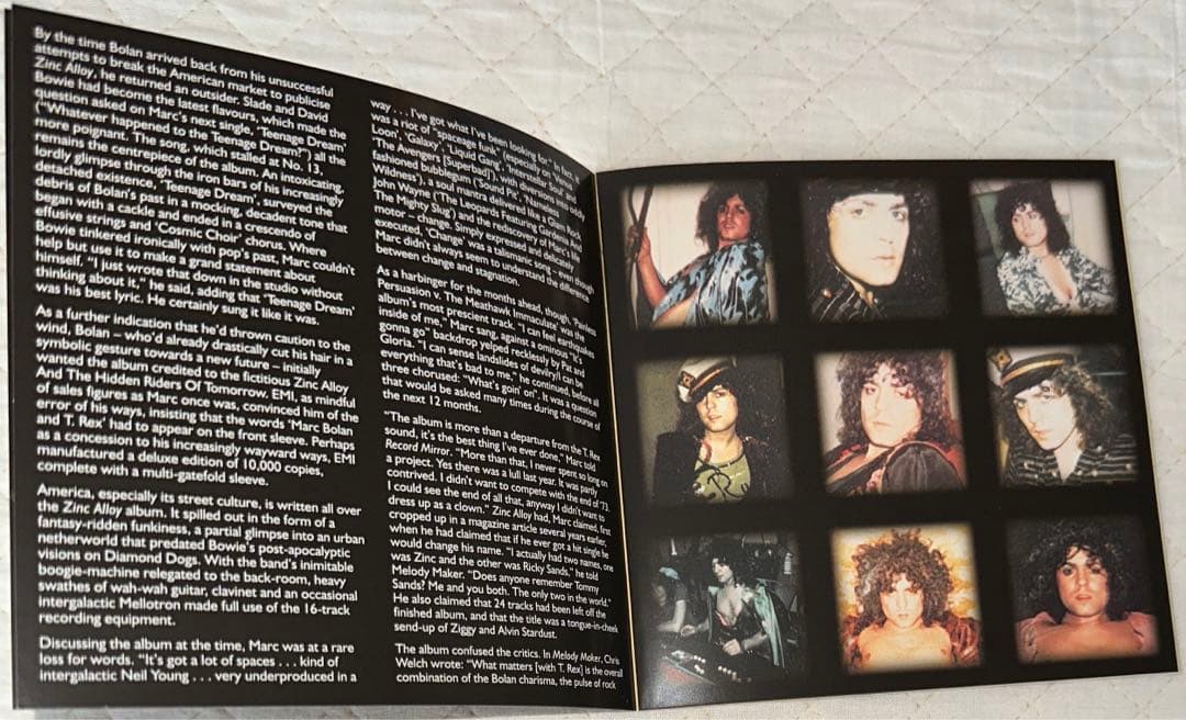 2CD！Marc Bolan & T-Rex / Zinc Alloy &  〜