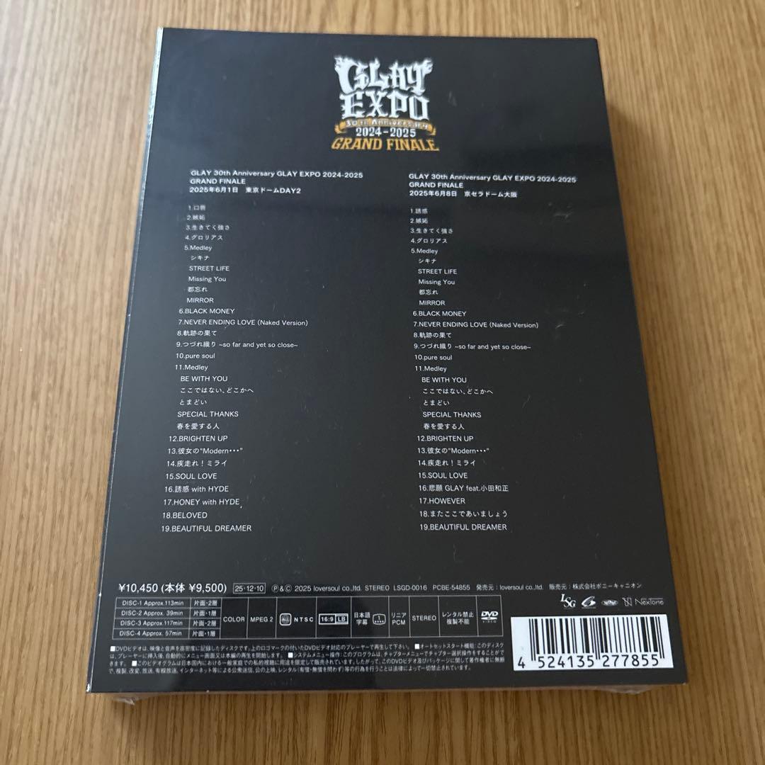 ミュージック GLAY 30th GRAND FINALE DVD