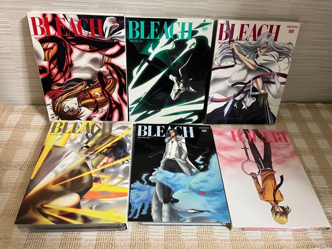 BLEACH 破面・滅亡篇 初回版全12巻セット DVD