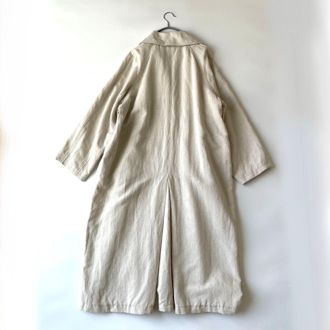 SpickandSpan✨定価3.4万円 リネン混　オーバーサイズ トレンチ