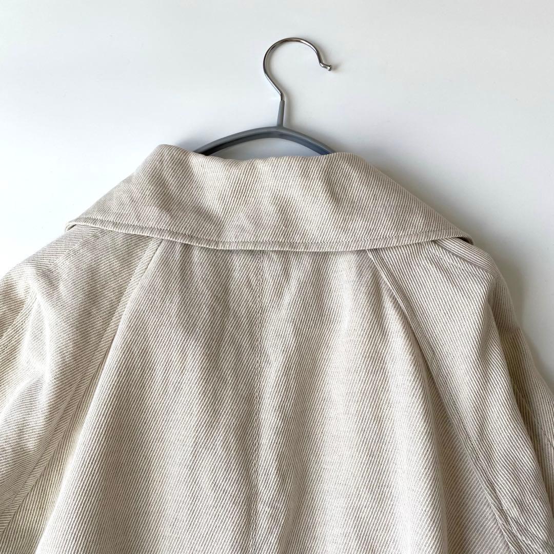 SpickandSpan✨定価3.4万円 リネン混　オーバーサイズ トレンチ