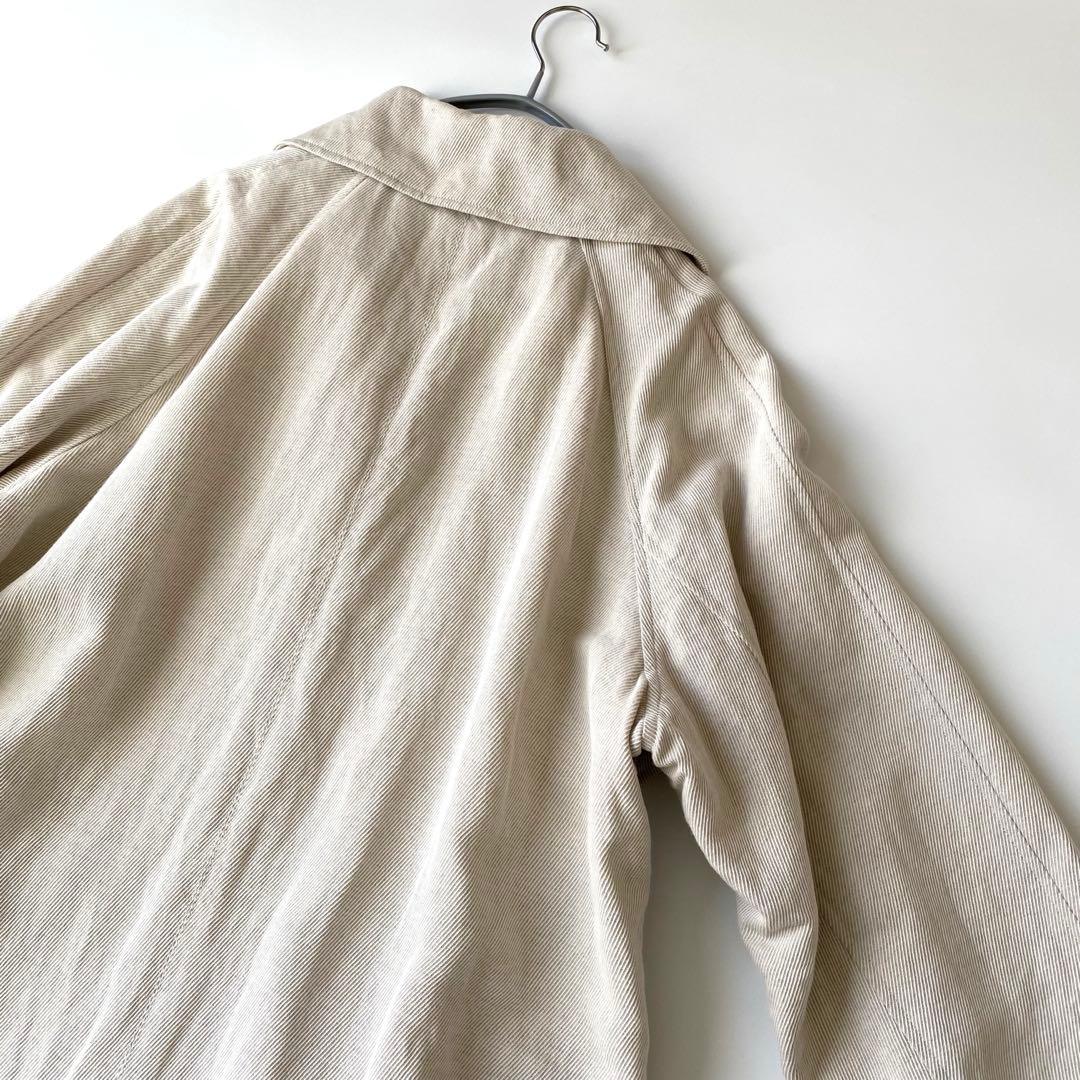 SpickandSpan✨定価3.4万円 リネン混　オーバーサイズ トレンチ
