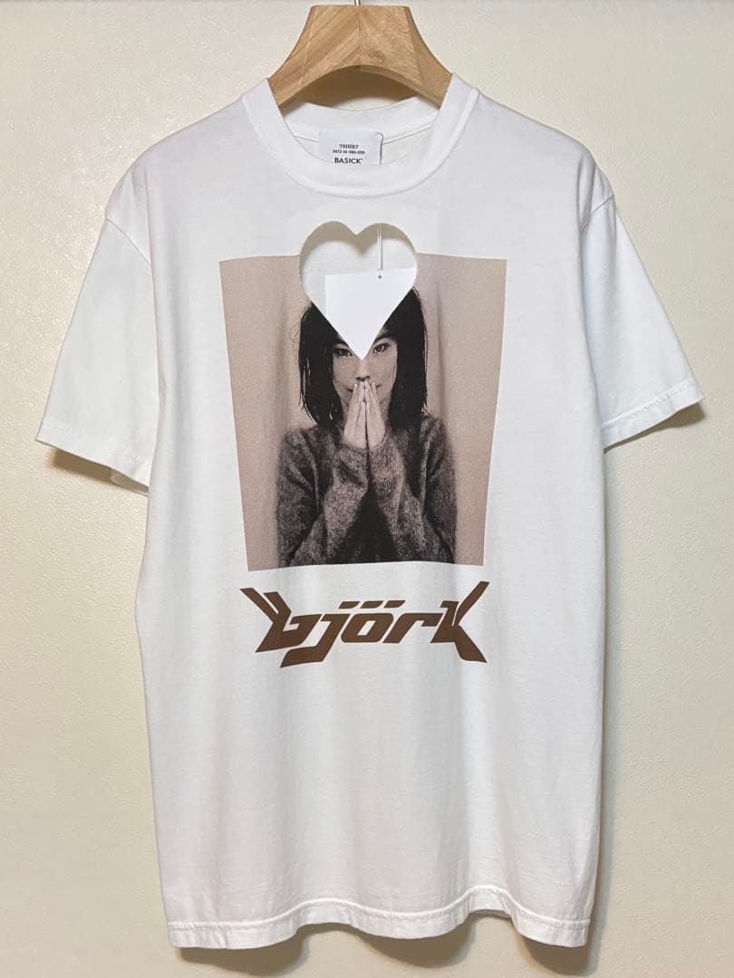 えりも BASICKS Bjork Debut 90sリメイクTシャツ M