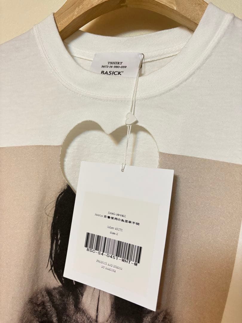 えりも BASICKS Bjork Debut 90sリメイクTシャツ M