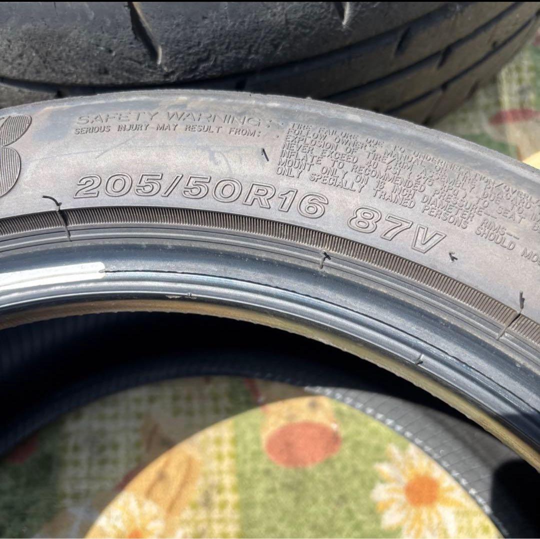 ブリヂストン 2024 年製　 205/50R16 タイヤ　2本