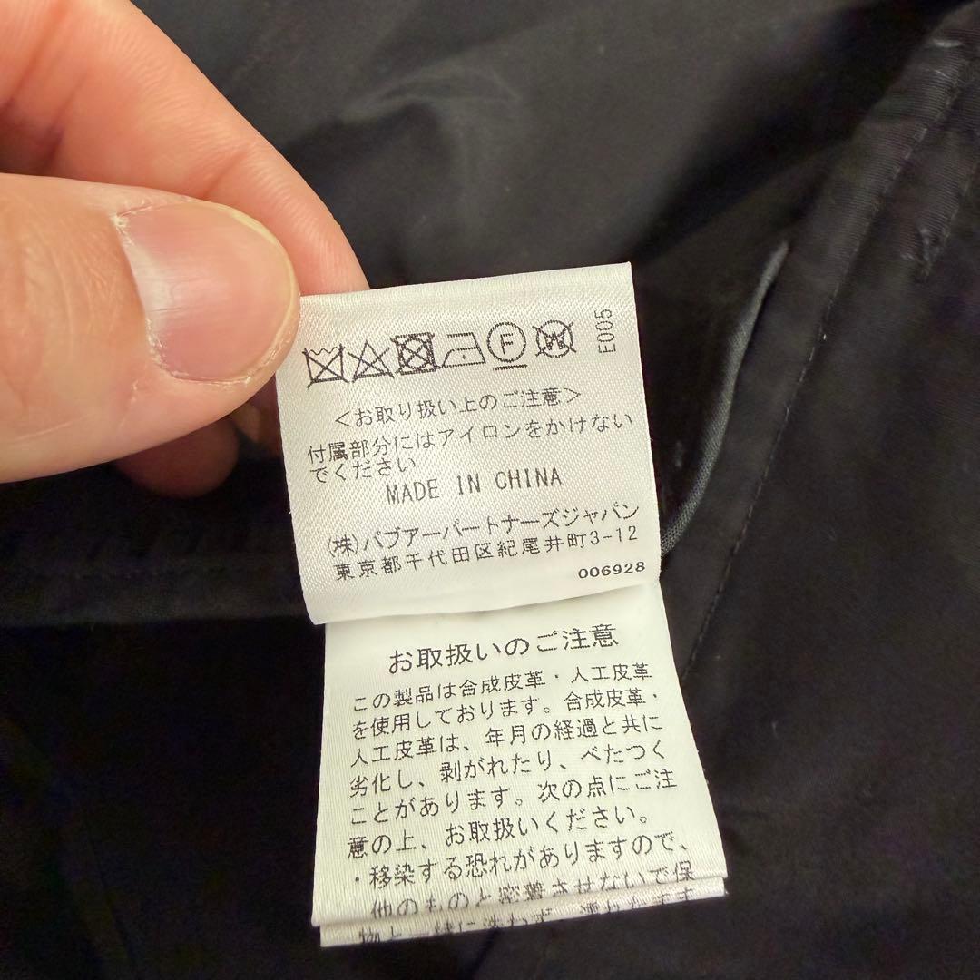 23年製極美品Lサイズ相当　バブアー　MODIFIED TRANPORT 黒
