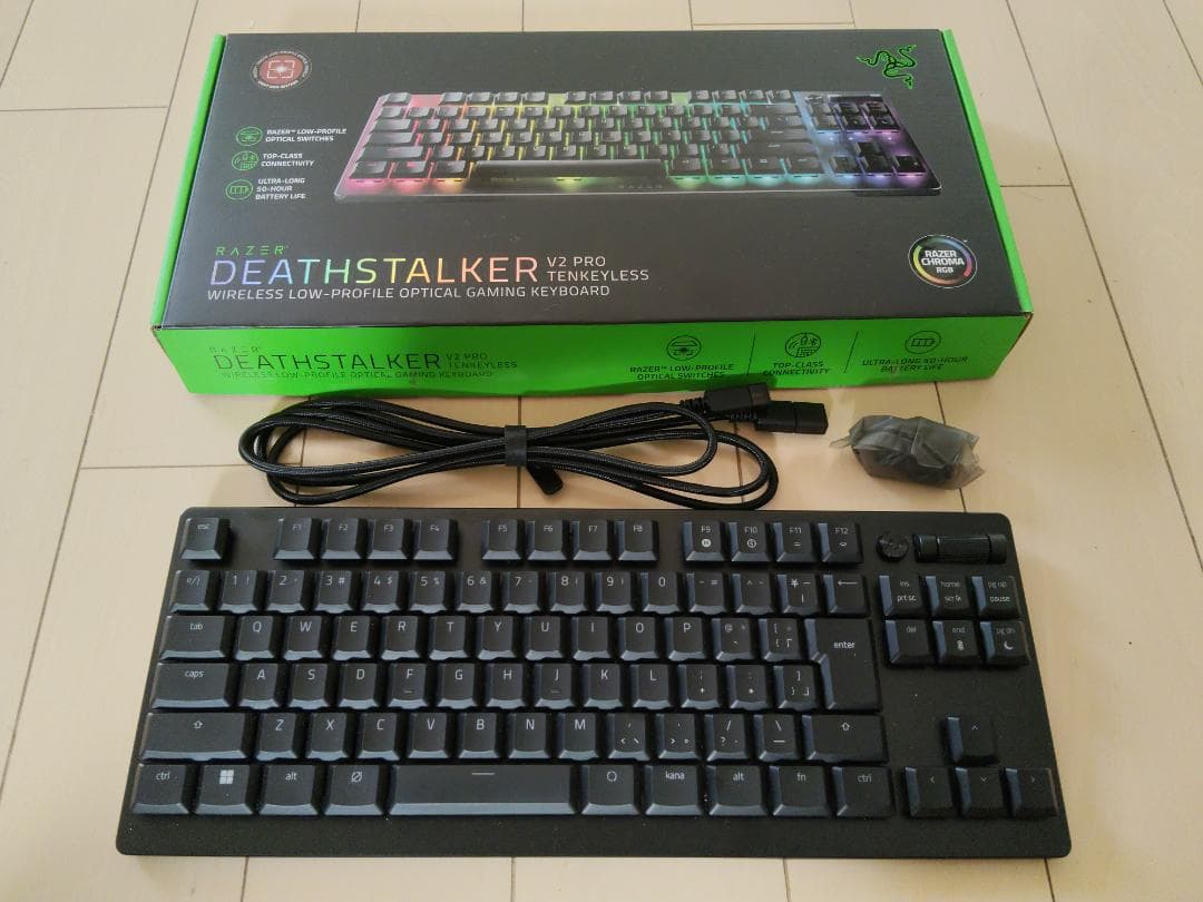 Razer 光キーボード DeathStalker V2 Pro テンキーレス