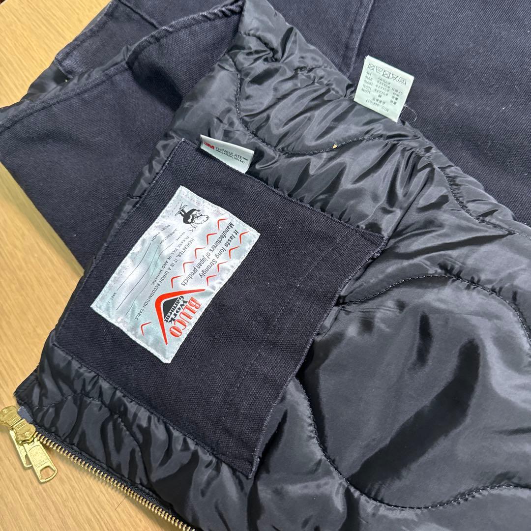 T*T様 売切値下げ　 ブルコ　BLUCO ￼ダックベスト　XL.Lサイズ　ブラ