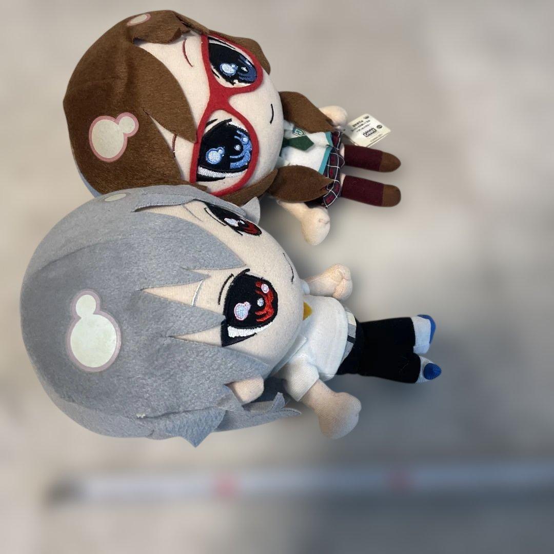 ぷちえゔぁスーパーDXぬいぐるみマリ&カヲル全2種アニメグッズエヴァンゲリヲン