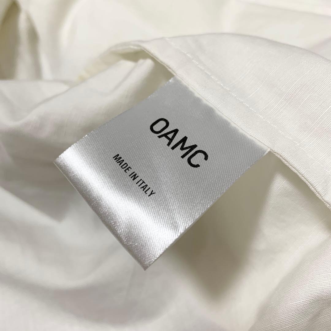 OAMC ジャングルオーバーコート ホワイト ジップ フード M