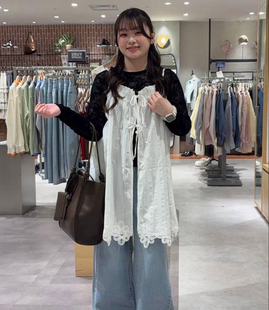 LOWRYSFARM ２ＷＡＹバテンレースミニワンピース