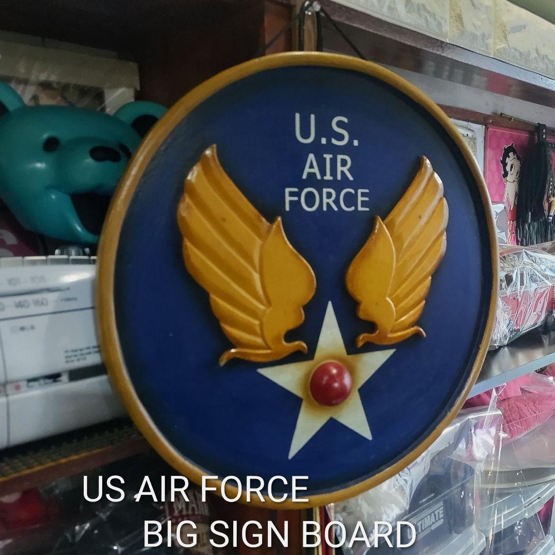 US AIR FORCE BIGサインボード 2005年 初期輸入展示品