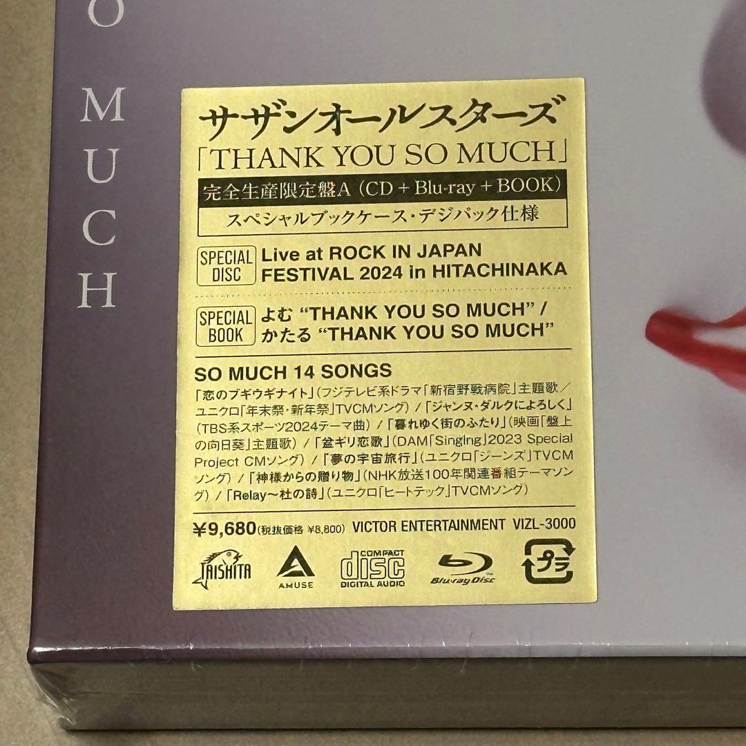 THANK YOU SO MUCH 初回限定盤　 Blu-ray