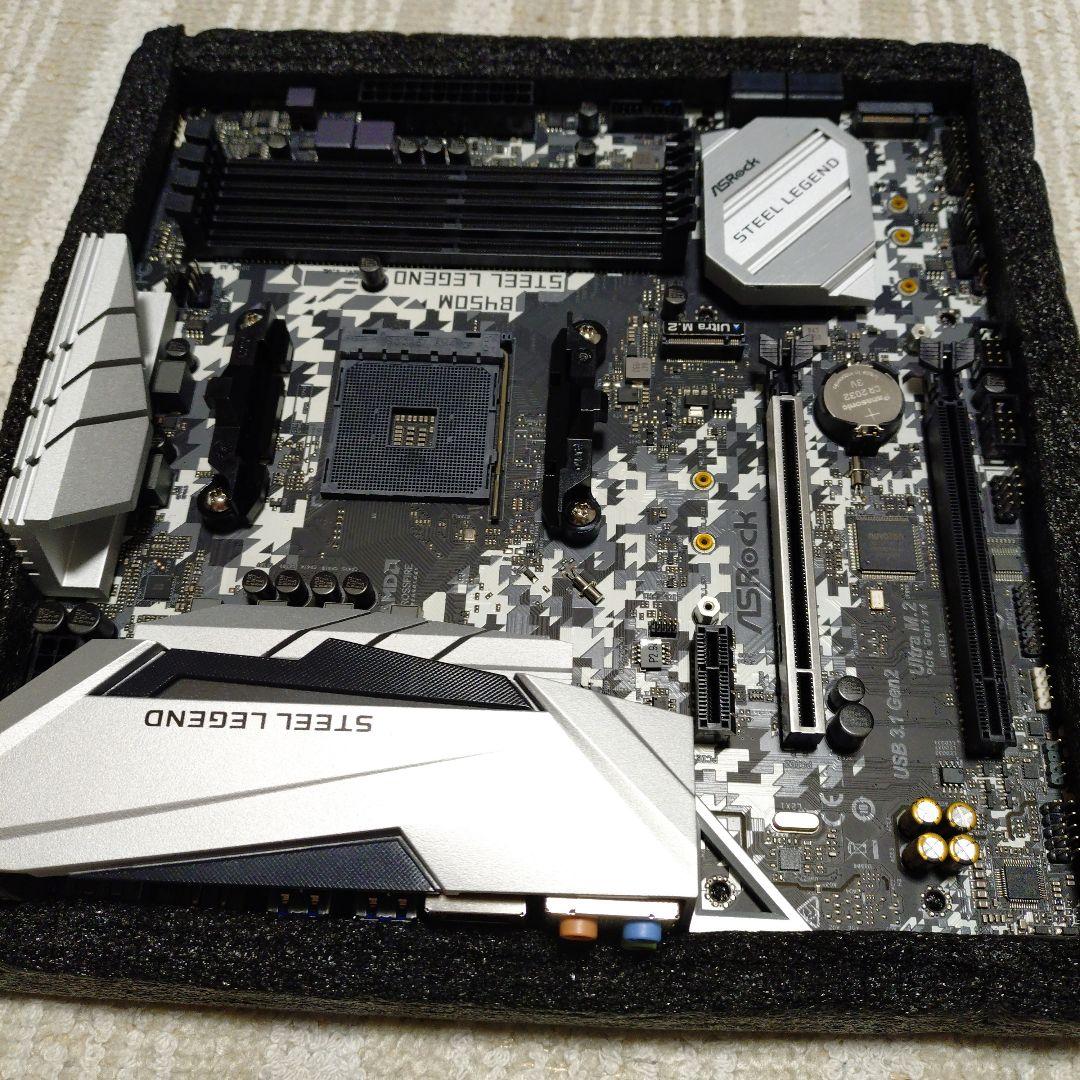 マザーボード ASRock B450M Steel Legend B450