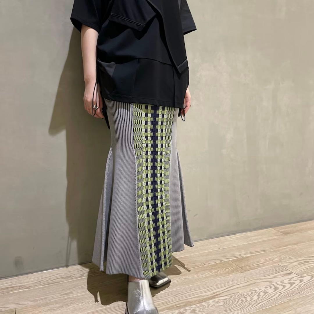 2024 美品 UN3D. BLOCK PATTERN KT SK 38