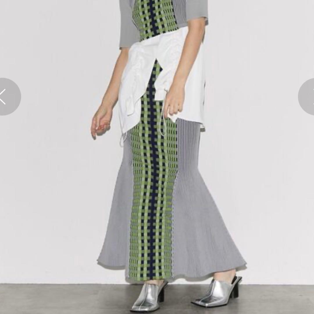 2024 美品 UN3D. BLOCK PATTERN KT SK 38