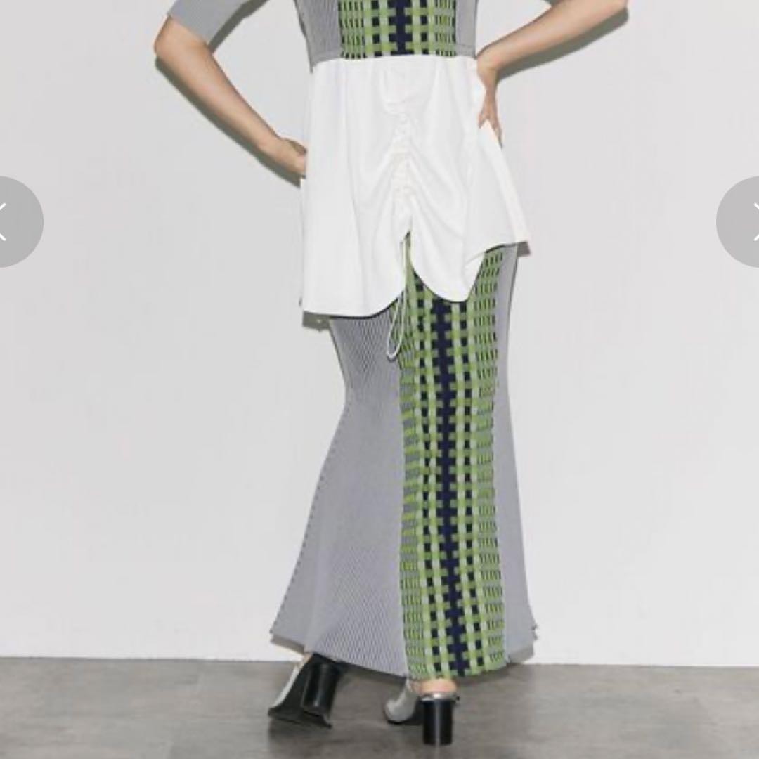 2024 美品 UN3D. BLOCK PATTERN KT SK 38