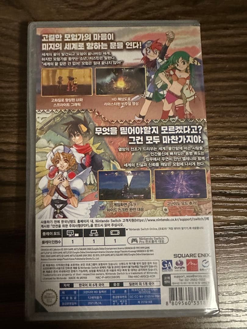 新品　GRANDIA グランディア　switch 海外版