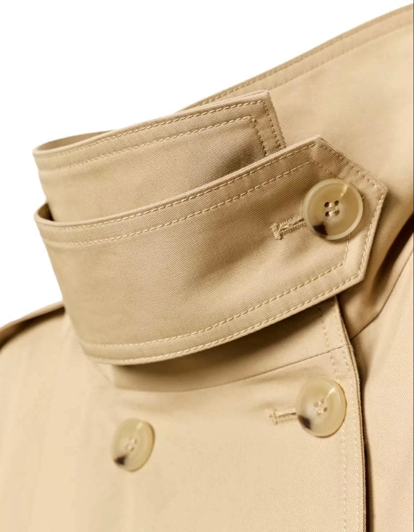 【ZARA】ザラS ショート丈ハイネックトレンチコート ZWCOLLECTION
