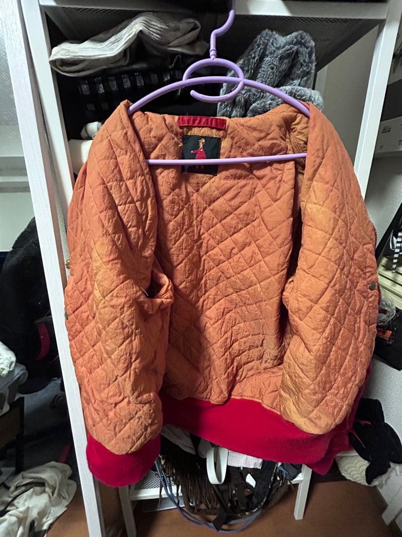ジャケット・アウター Karl helmut vintage gather ma-1 jacket