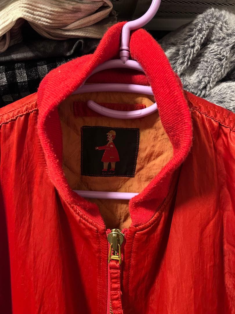 ジャケット・アウター Karl helmut vintage gather ma-1 jacket