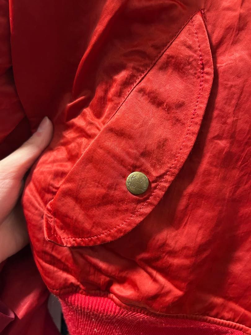 ジャケット・アウター Karl helmut vintage gather ma-1 jacket