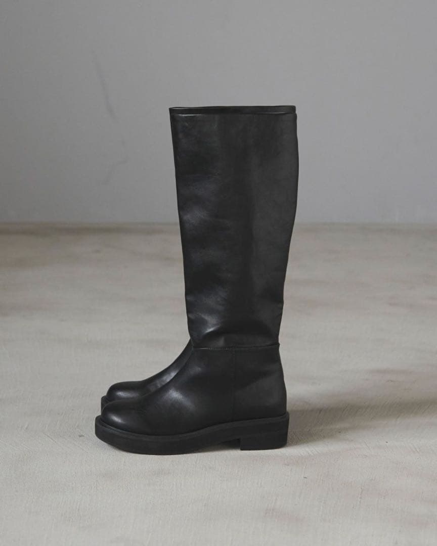 anuke アンヌークEcoleather Long Boots 38