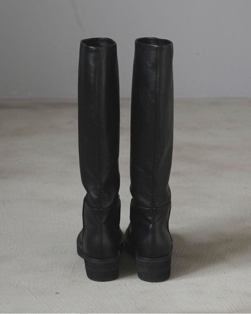 anuke アンヌークEcoleather Long Boots 38