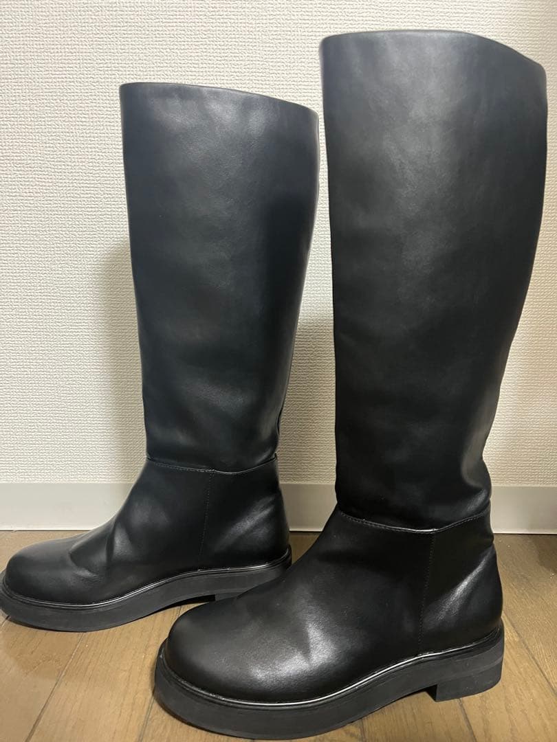 anuke アンヌークEcoleather Long Boots 38