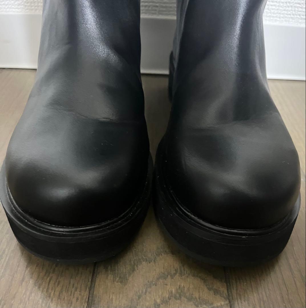 anuke アンヌークEcoleather Long Boots 38