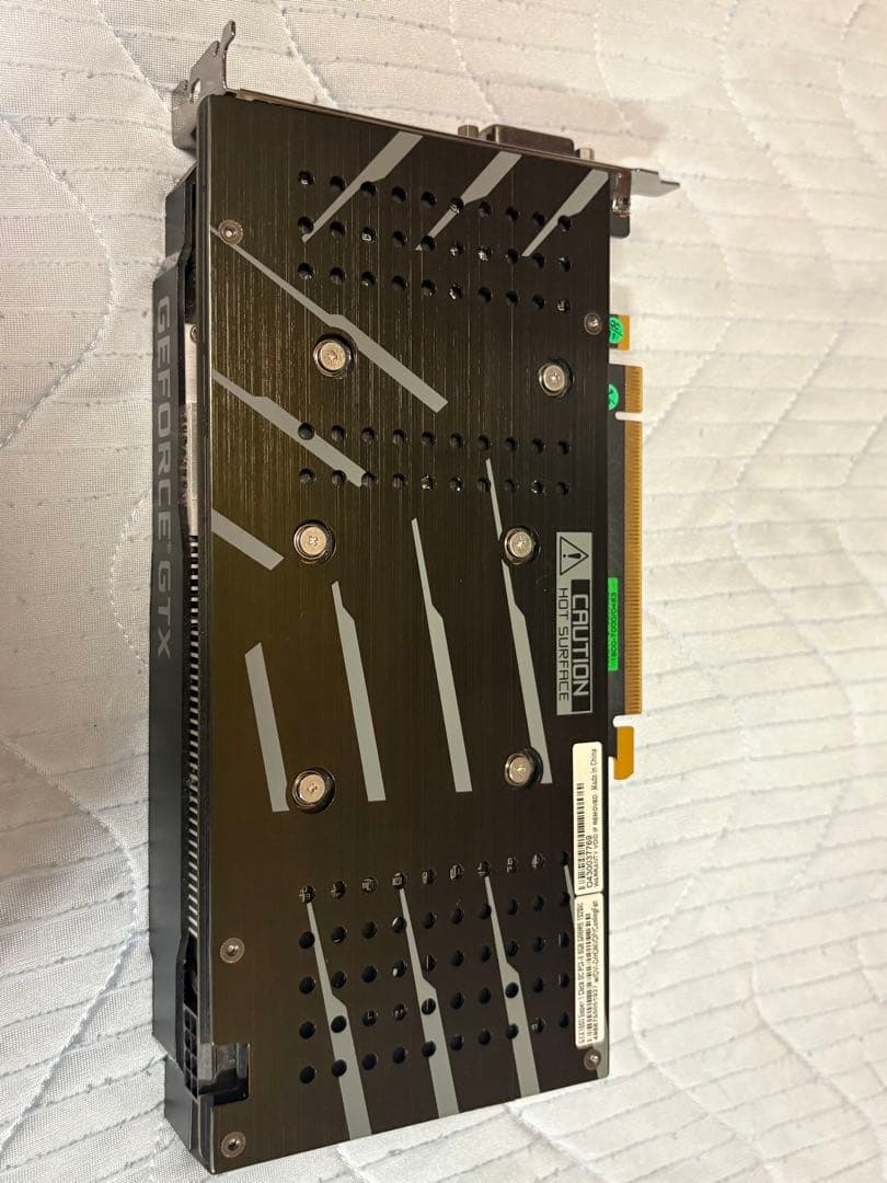グラフィックボード・グラボ・ビデオカード GALAKURO GEFORCE GTX 1660 SUPER