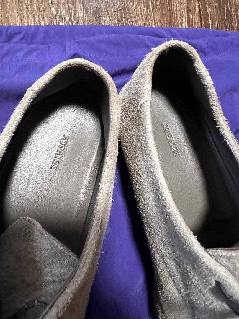 Auralee オーラリー　SUEDE SHOES 7