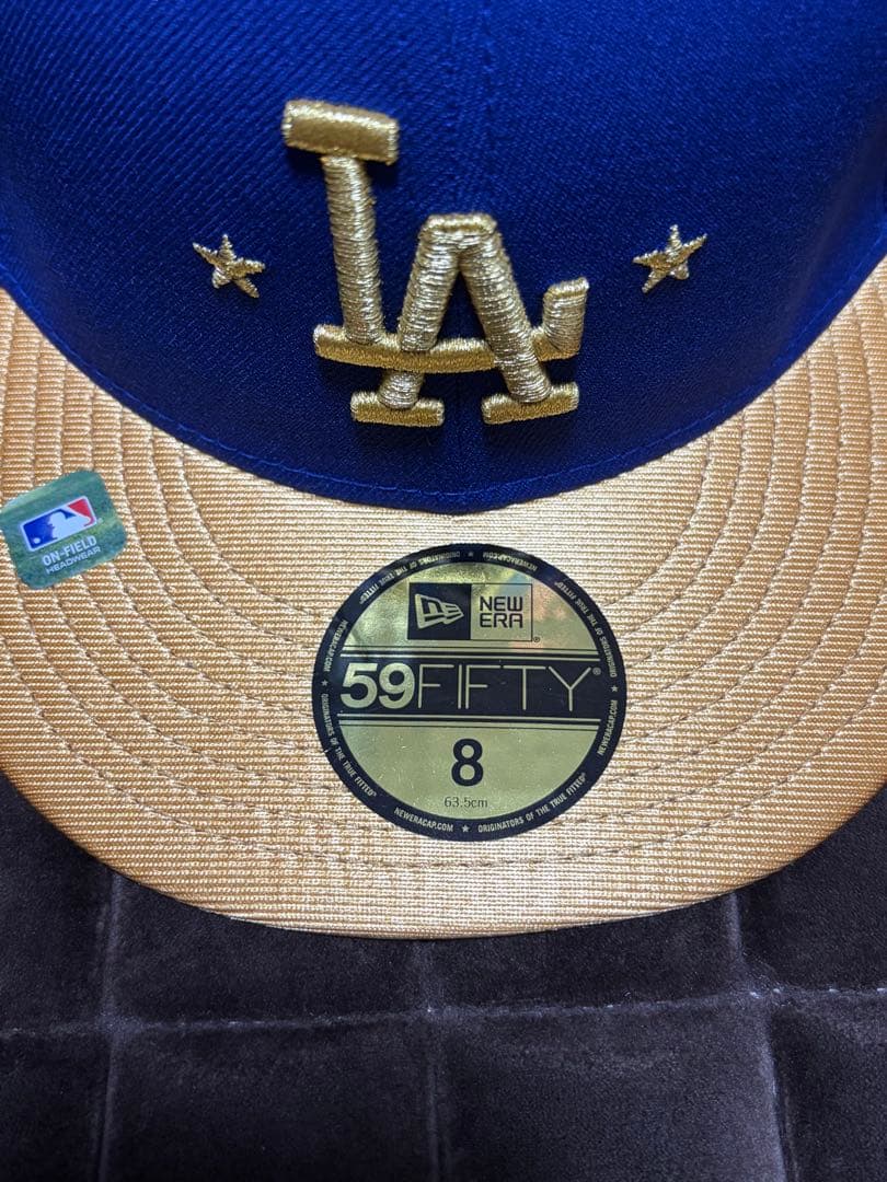 ニューエラ 2025 MLB Gold Collection ドジャース
