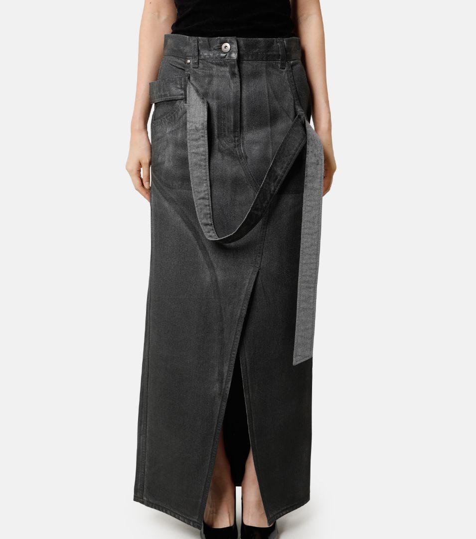 スカート IRENE 24SS Droopits Belt Denim Skirt