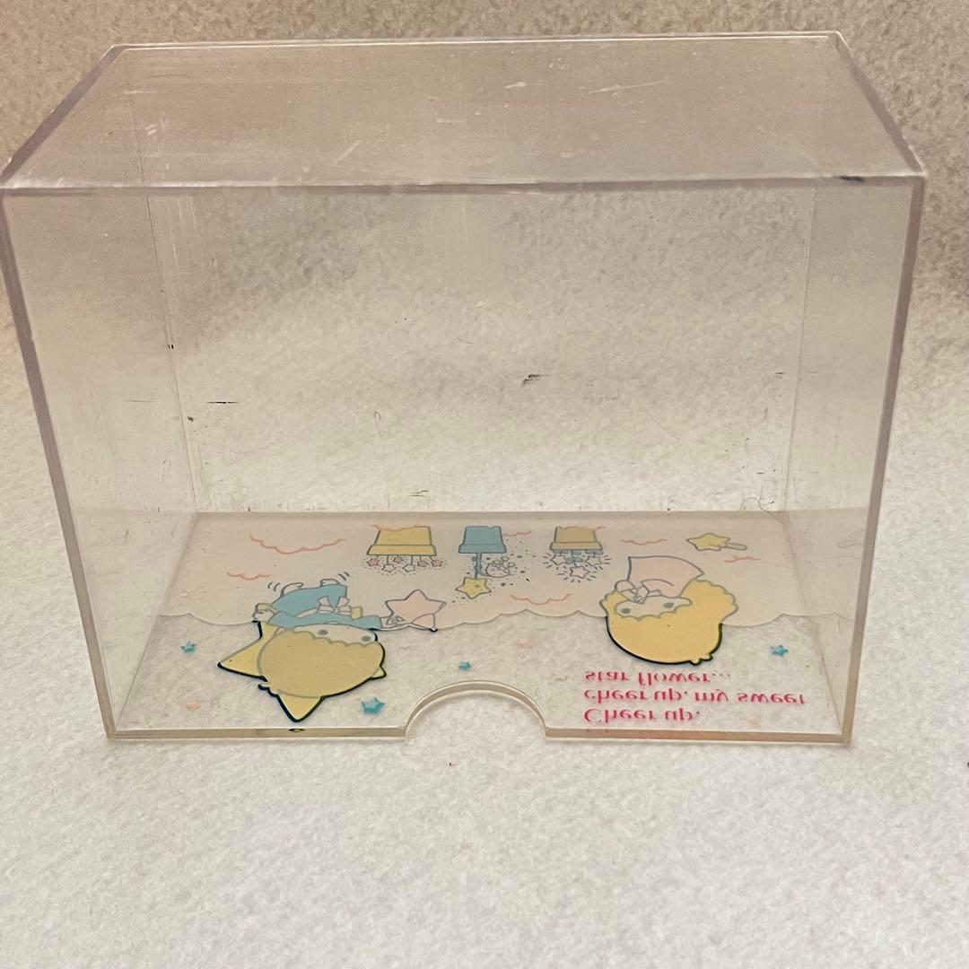 サンリオ 1976 キキララ リトルツインスターズ 小物入れ 当時物 昭和レトロ